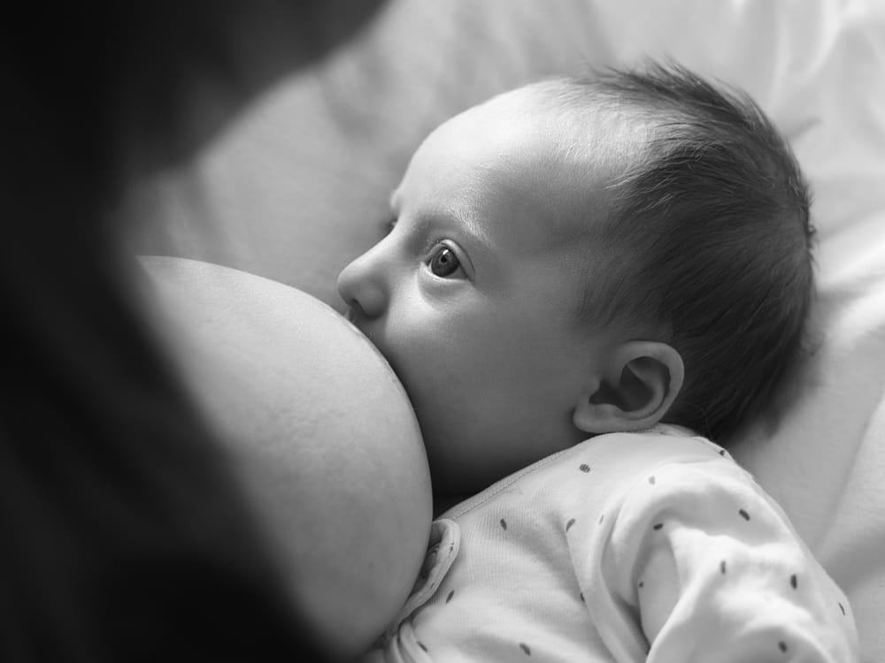 Breastfeeding baby post image