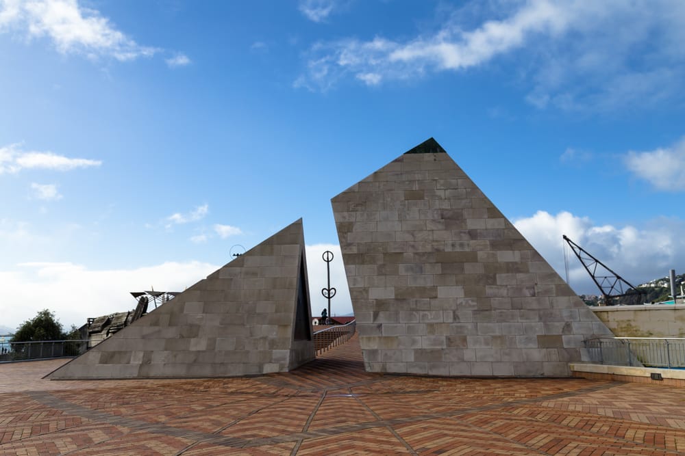 City to sea bridge, Wellington post image