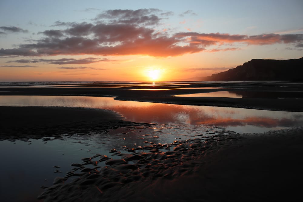 Tide pools at Kai Iwi Beach post image