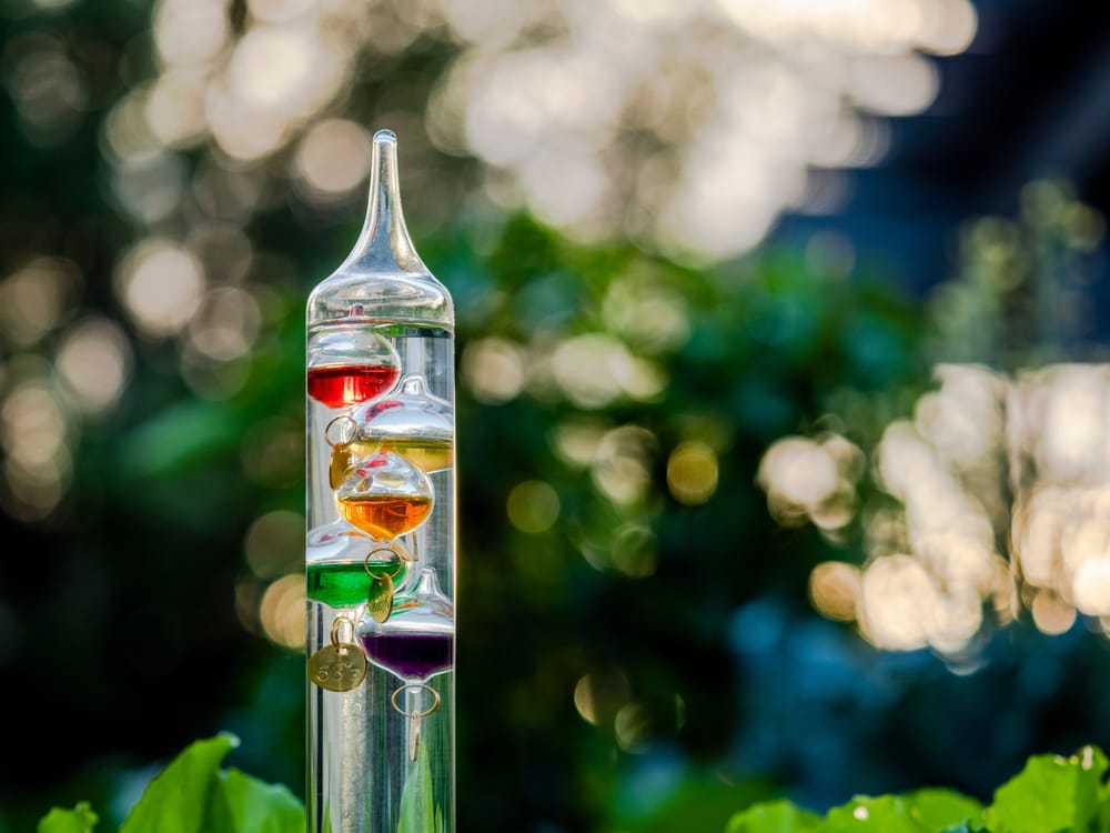 Galileo thermometer post feature image