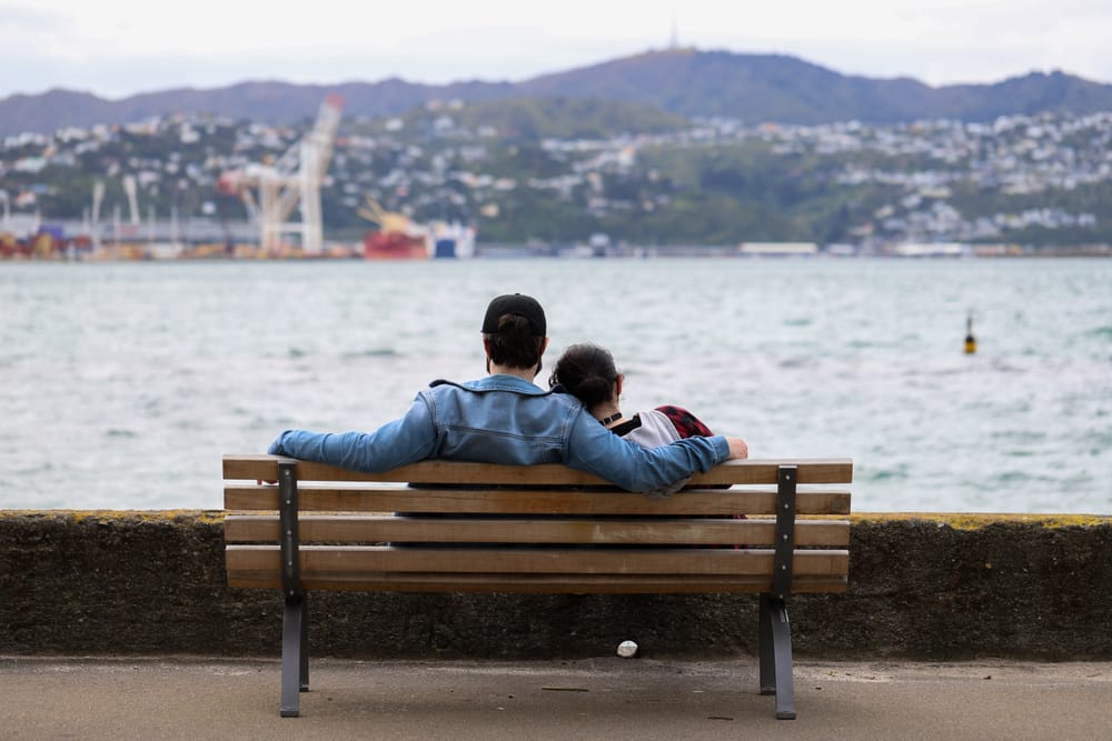 Couple on a bench post image