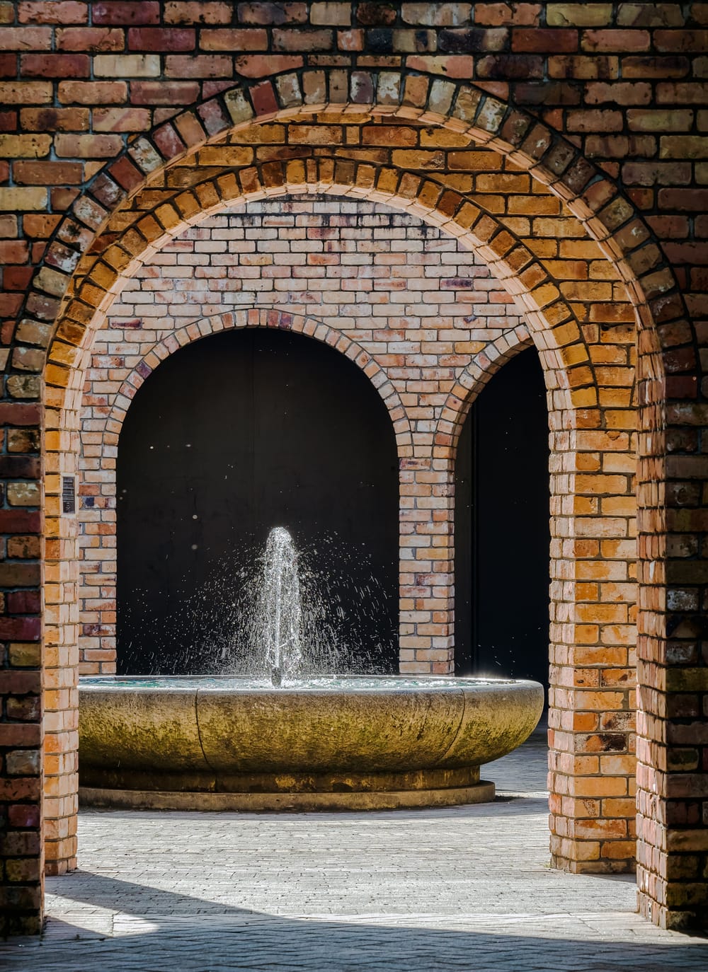 Hamilton gardens piazza fountain post image