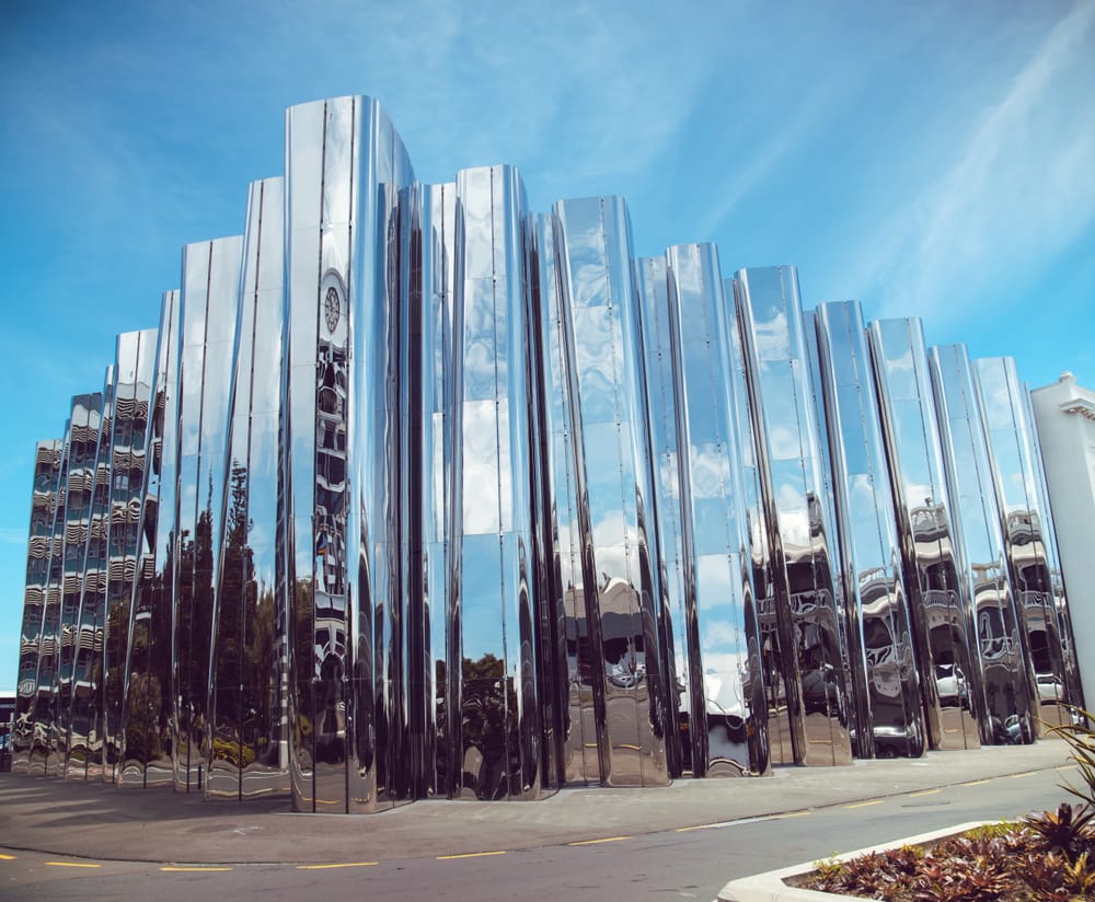 Reflective urban art Palmerston North post image