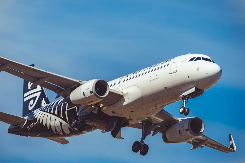 Air New Zealand jet close-up post image