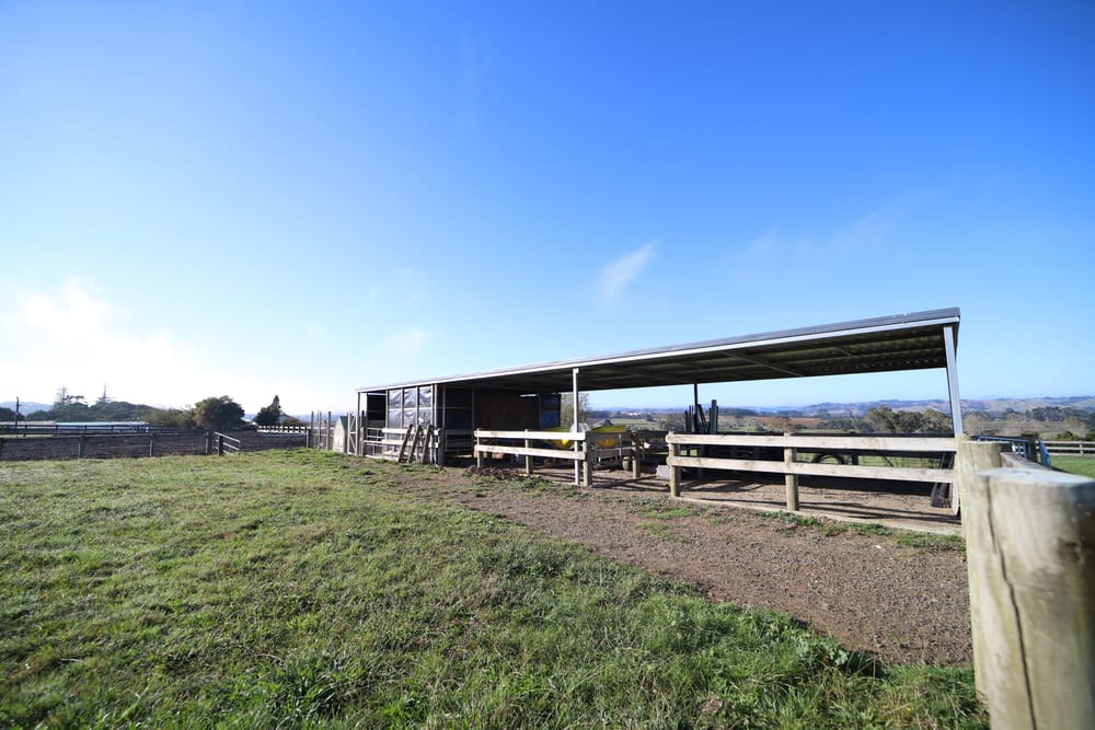 Farm shed and fencing post image