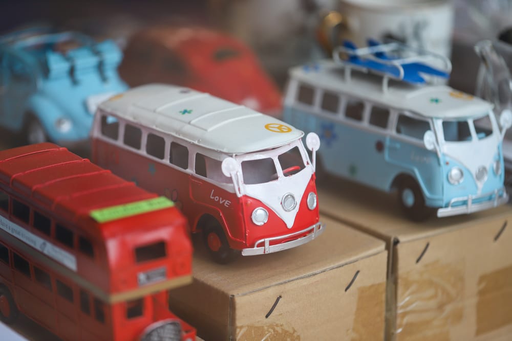 Vintage toy vans and buses post image