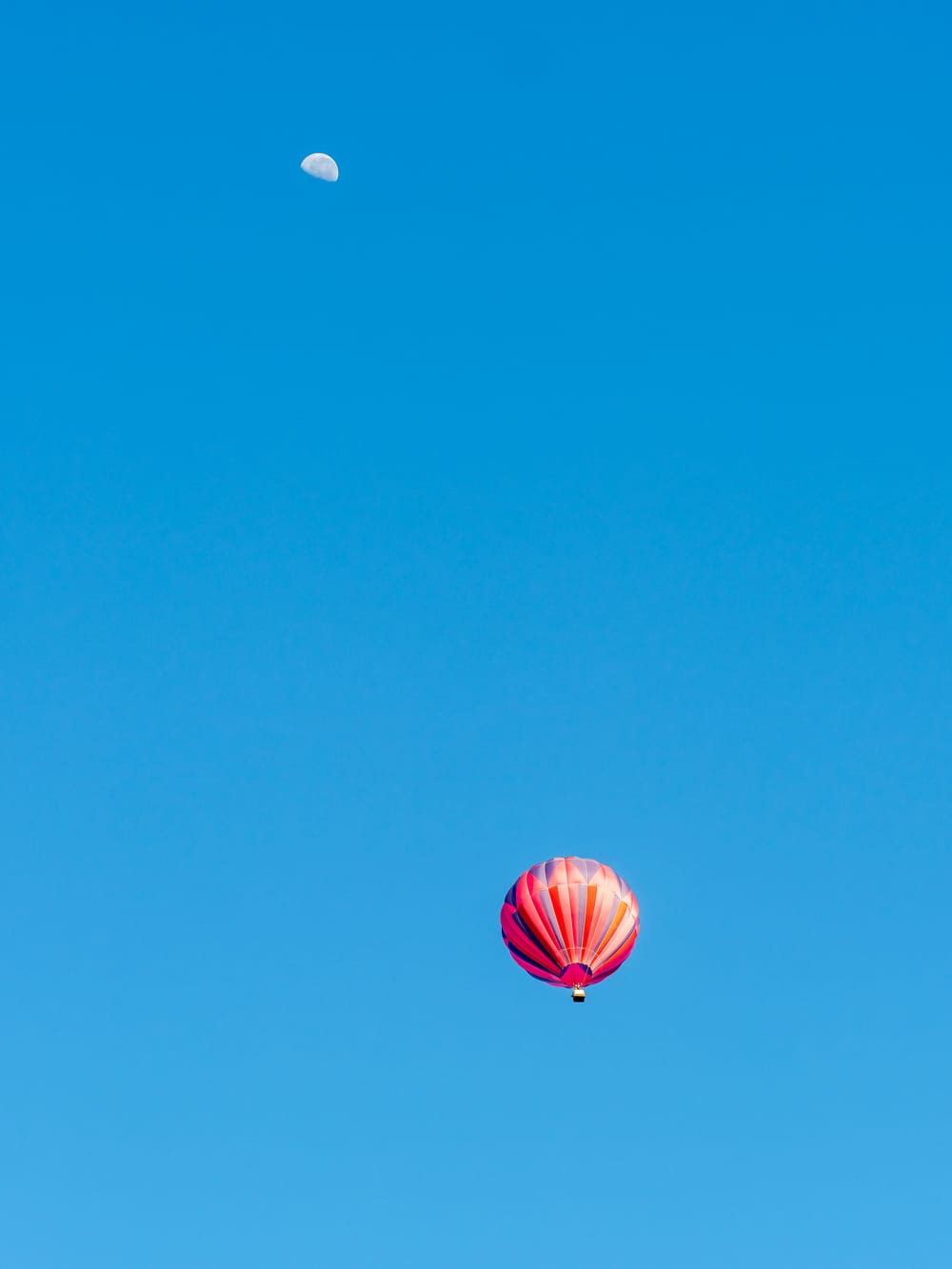 Balloon Moon Blue Sky post image