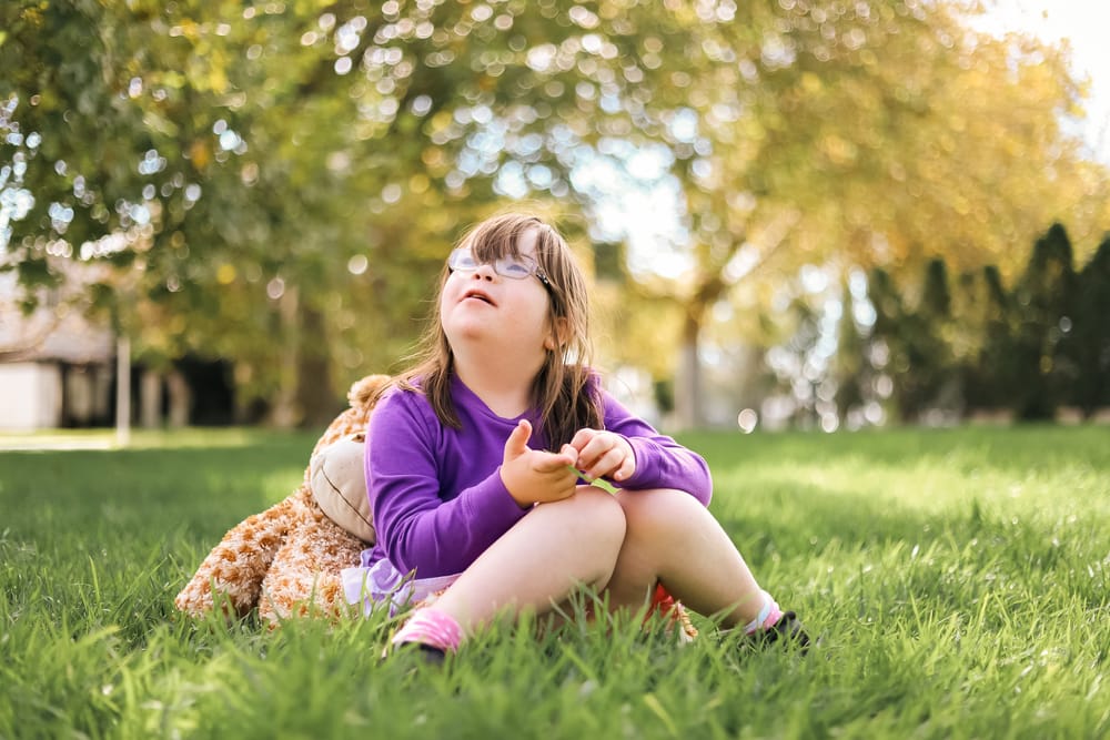 Girl looking up post image