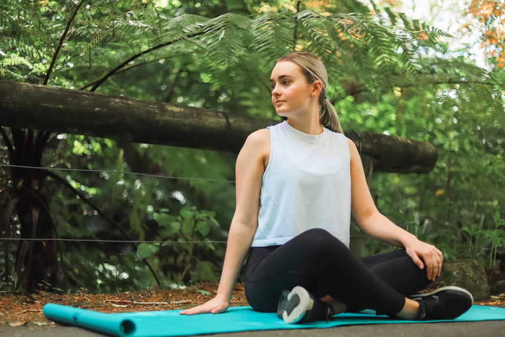 Girl on the Yoga Mat post image