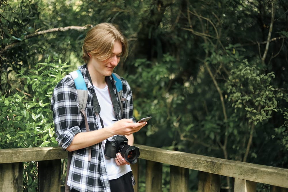 Photographer in the Forest post image