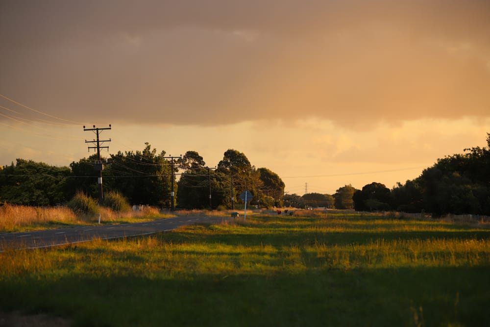 Rural Road at Golden Hour post image