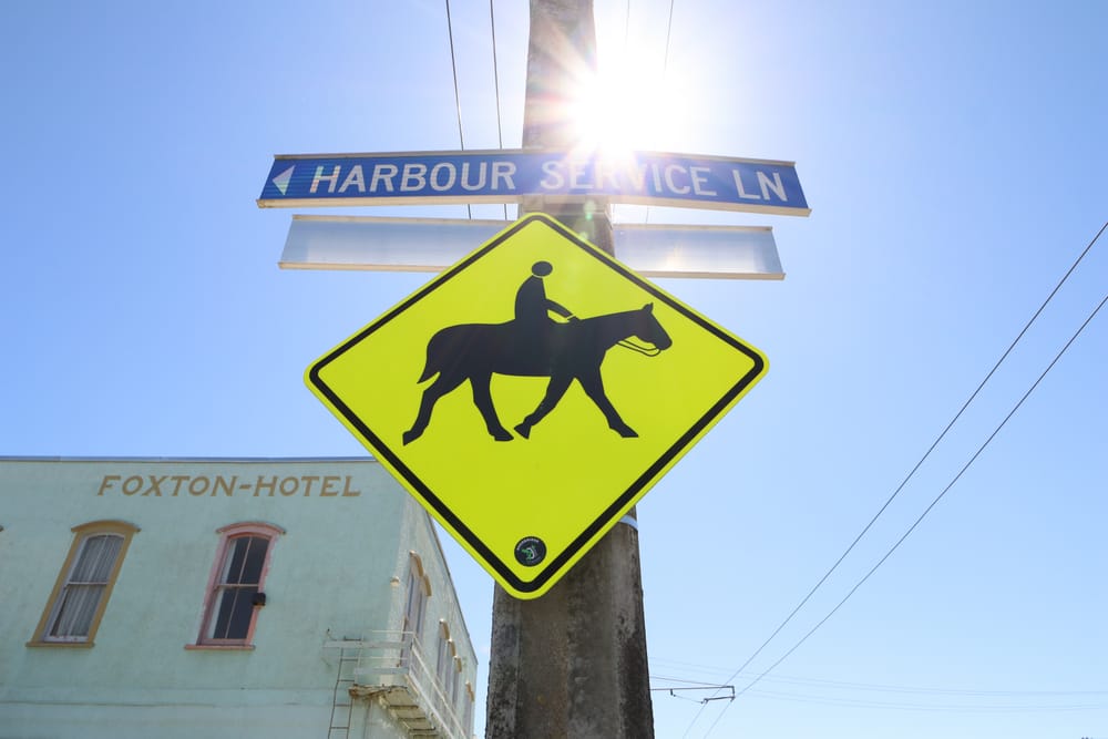 Sign Horse Crossing post image