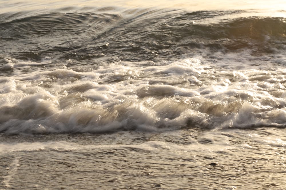 Waves and sandy shore post image