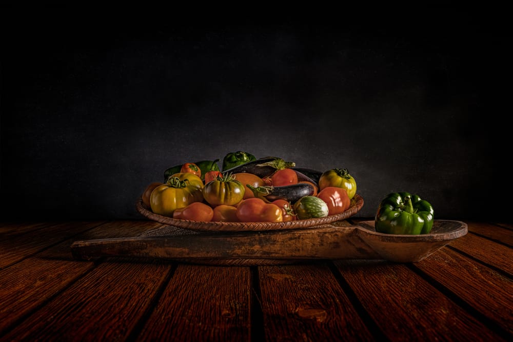 Vegetables from our garden post image
