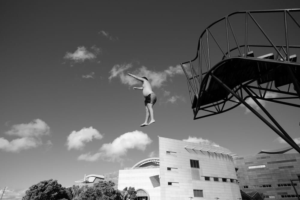 Backflip b&w post image