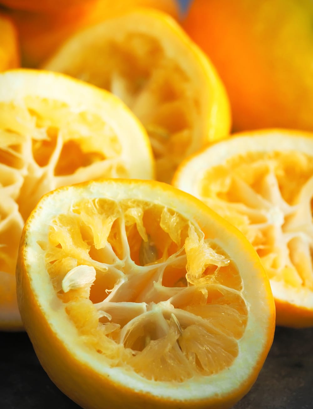 Cut squeezed lemons post image
