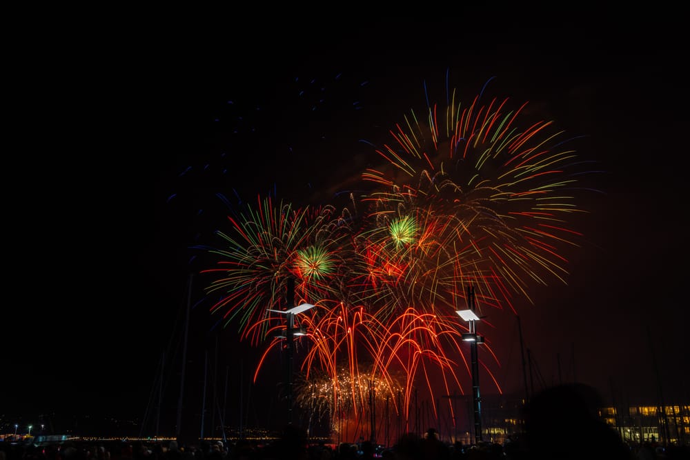 Fireworks over the harbour for Matariki post image