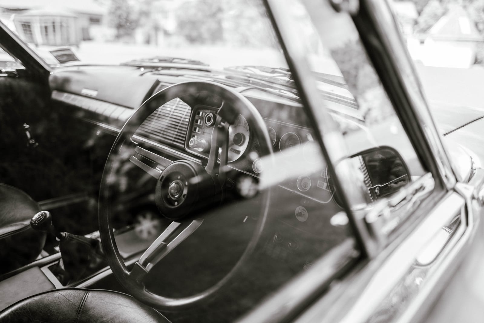 Car interior window