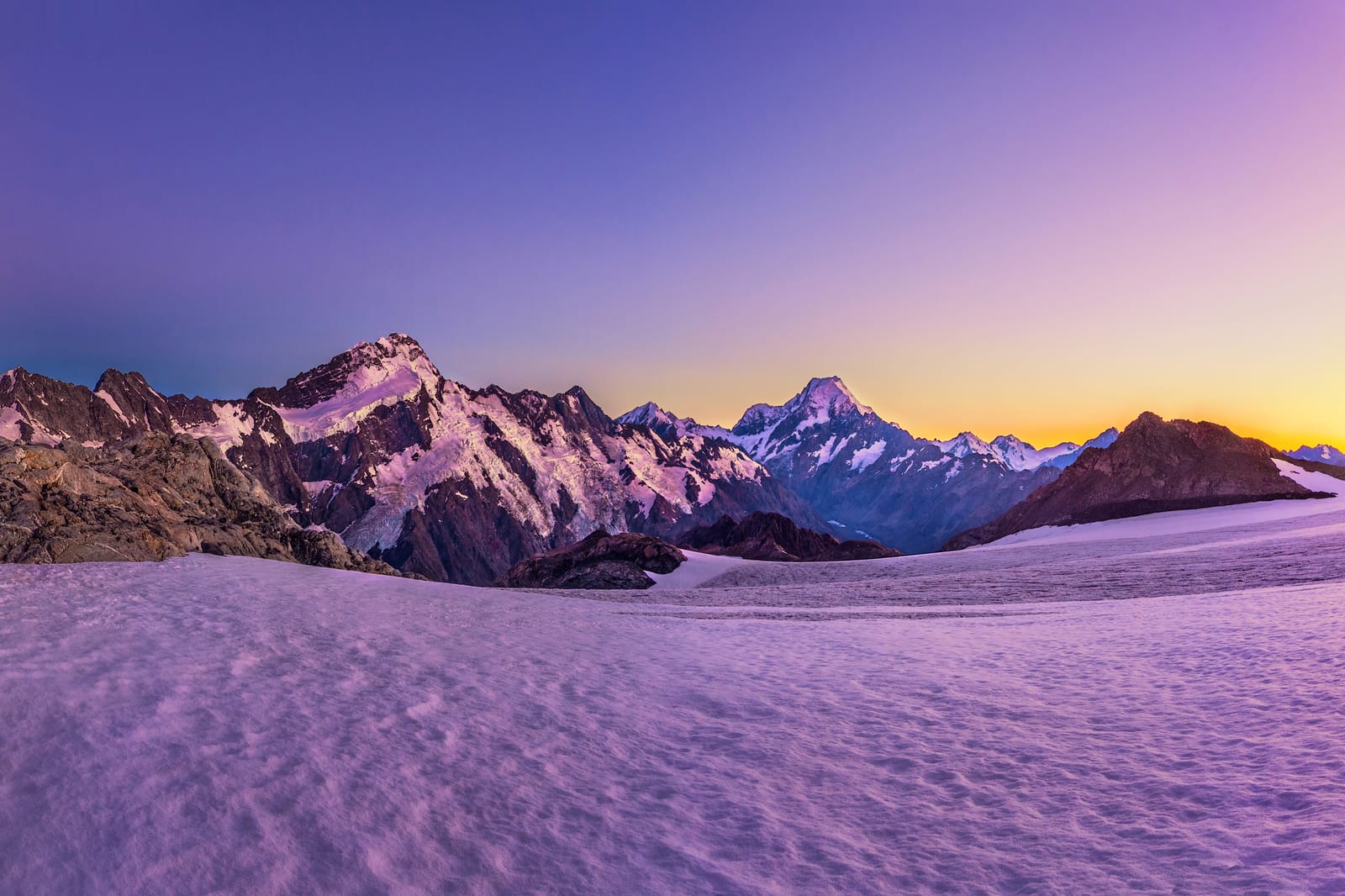 Dawn from Annette Plateau