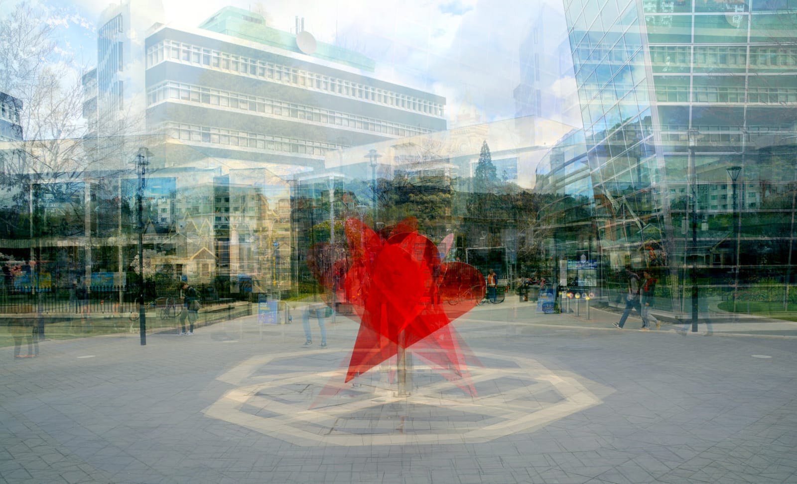 Otago University Red Arrow and surrounds