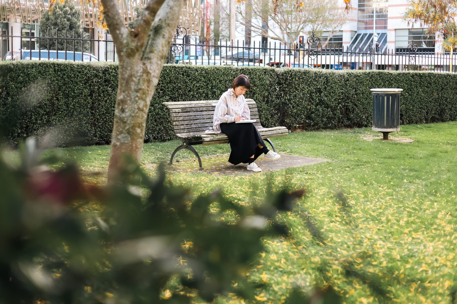 Working outdoors