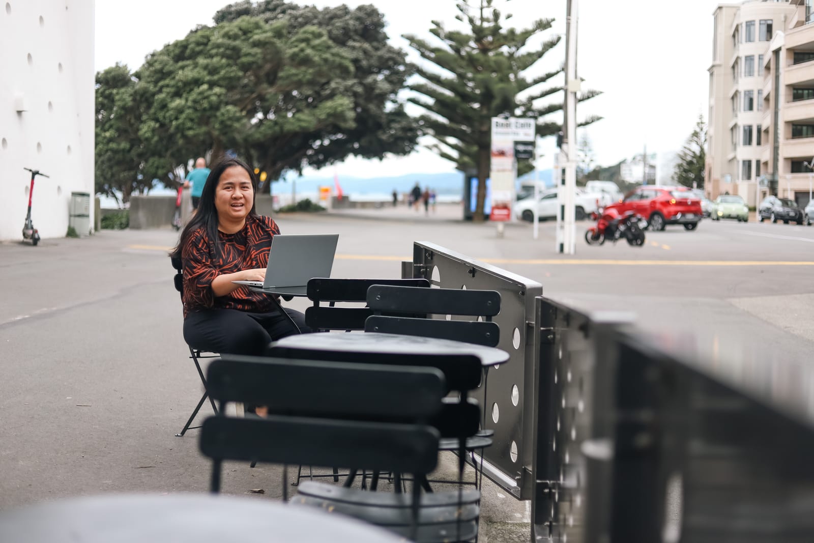 Working outdoors