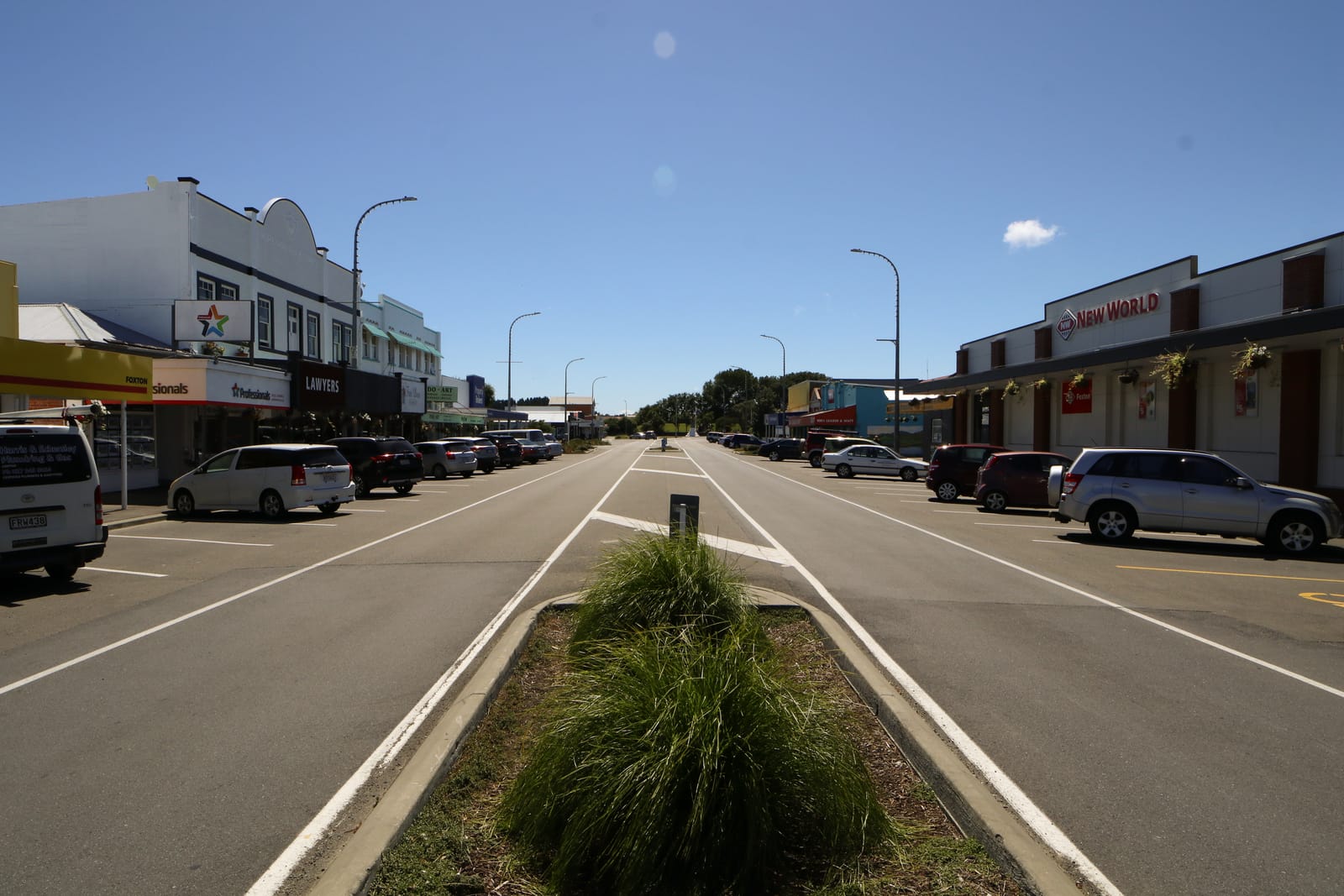 Main street perspective, Foxton