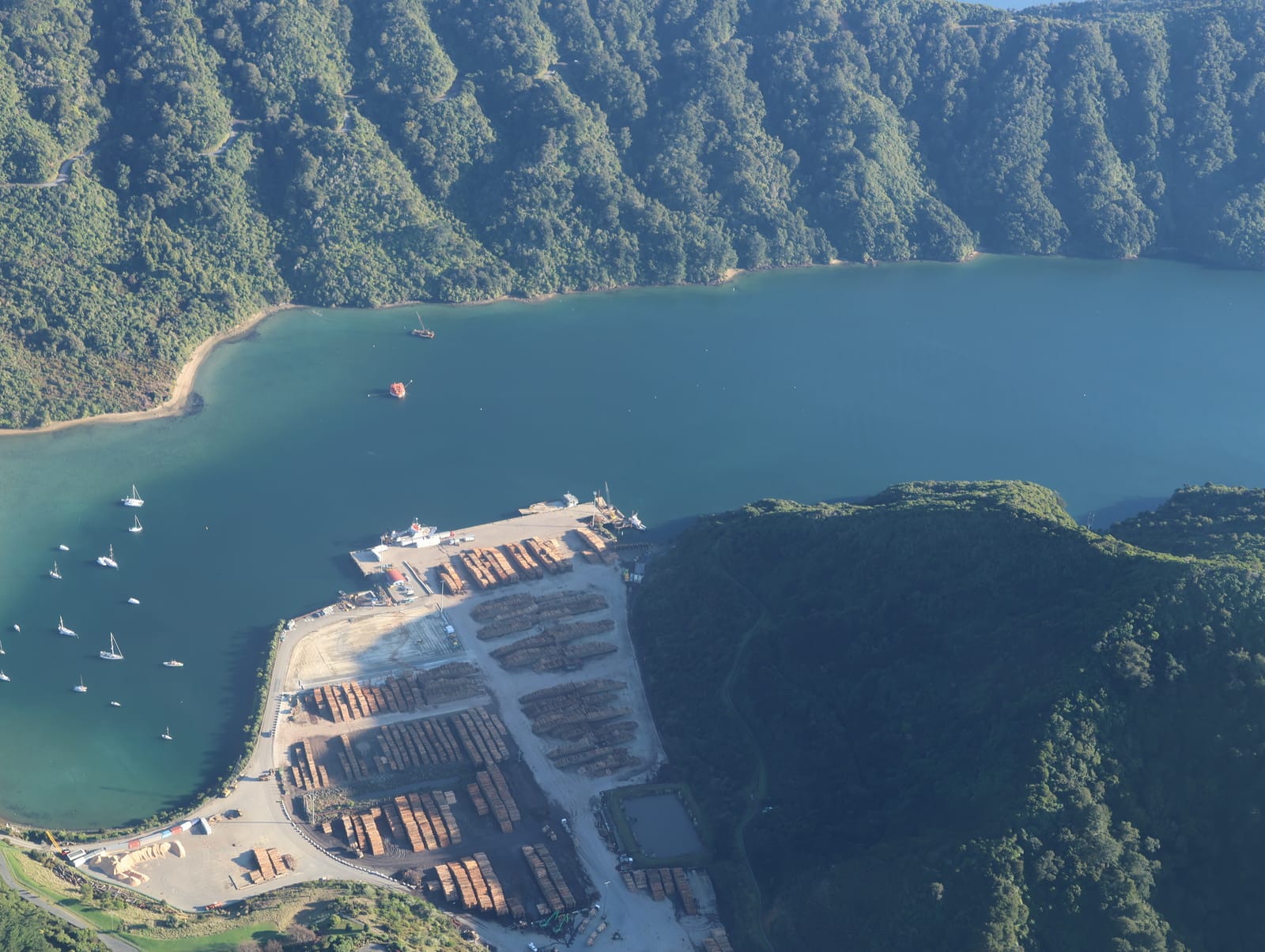 Shakespeare Bay, Log Terminal