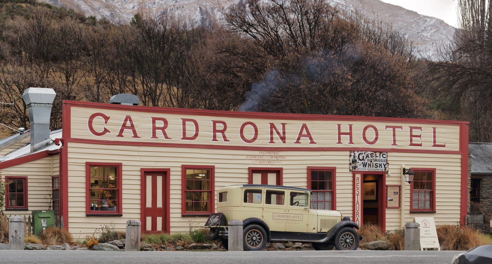 Cardrona Hotel panorama