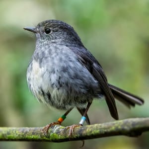 Fluffed up toutouwai post feature image