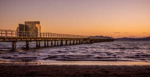 Sunset at the wharf post feature image