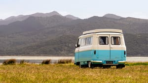 Retro campervan - summer holidays post feature image