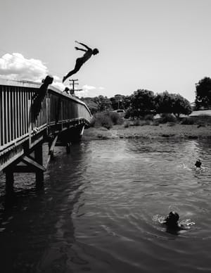 Jumping from bridge into water post feature image