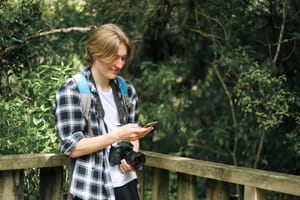 Photographer in the Forest post feature image