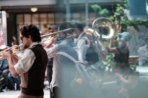 Street brass band performance post feature image