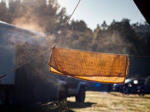 Teatowel Camping Cold Steam post feature image