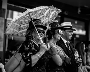 Group portrait with parasol post feature image