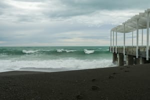 Napier beach outfall and waves post feature image