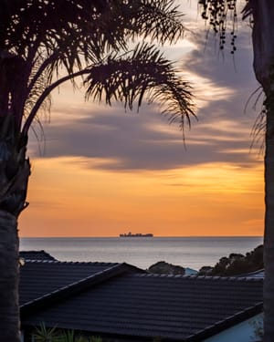 Sunrise ocean view post feature image